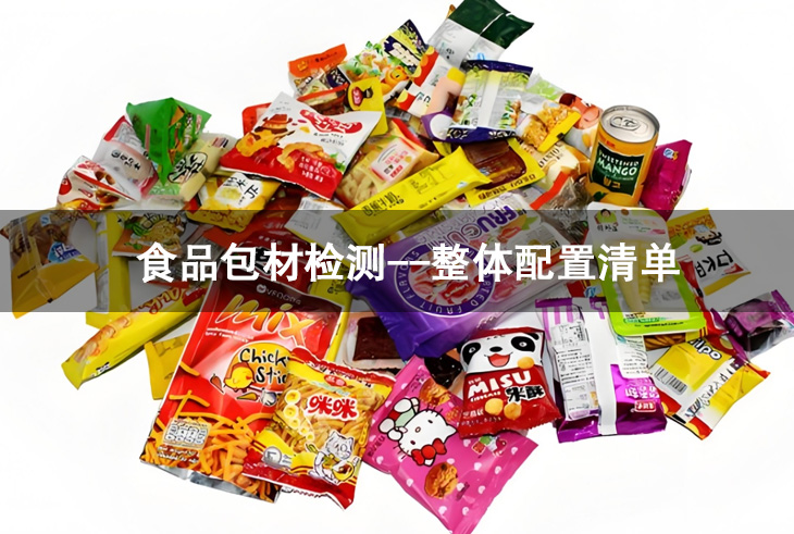食品藥品包材檢測 食藥包材檢測儀器配置清單