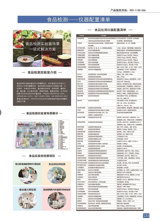 食品生產企業實驗室都需要哪些儀器設備？